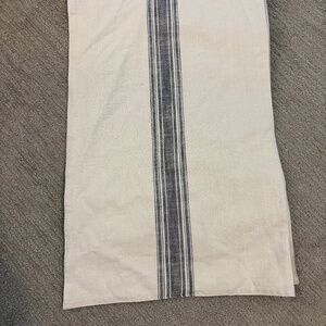 Pottery Barn French Stripe Table Runner 108”